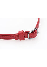Load image into Gallery viewer, Master Series Heart Lock Choker with Keys - Red
