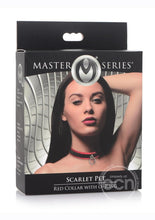 Load image into Gallery viewer, Master Series Black &amp; Red Collar with O-Ring
