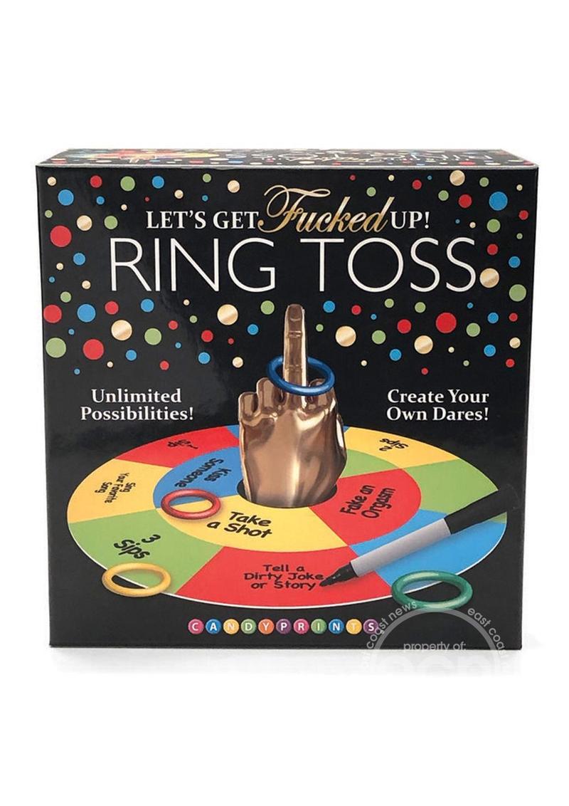 Let's Get F'd Up Ring Toss Game