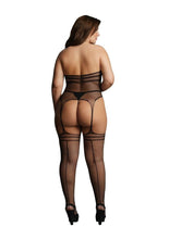Load image into Gallery viewer, Le Desir Strappy Suspender Bodystocking - Queen Size
