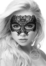 Load image into Gallery viewer, Ouch! Lace Eye-Mask Princess - Black
