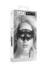 Load image into Gallery viewer, Ouch! Lace Eye-Mask Empress - Black
