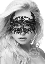 Load image into Gallery viewer, Ouch! Lace Eye-Mask Empress - Black
