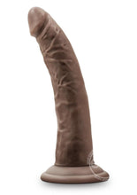 Load image into Gallery viewer, Blush Dr. Skin Plus Posable Dildo 7in - Chocolate
