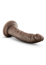 Load image into Gallery viewer, Blush Dr. Skin Plus Posable Dildo 7in - Chocolate
