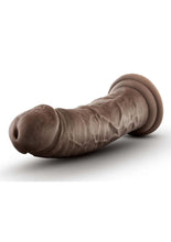 Load image into Gallery viewer, Dr. Skin Plus Thick Posable Dildo with Suction Cup 8in - Chocolate
