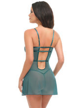 Load image into Gallery viewer, OH LA LA CHERI : Cynthia Sheer Babydoll Set
