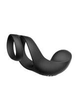 Load image into Gallery viewer, SVAKOM: Benedict Double Ring Perinium Stimulator Cock Ring - Black
