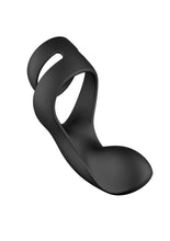 Load image into Gallery viewer, SVAKOM: Benedict Double Ring Perinium Stimulator Cock Ring - Black
