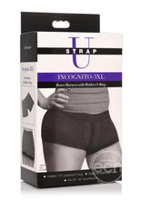 Load image into Gallery viewer, Strap U Incognito Boxer Harness with Hidden O-Ring - 3XLarge - Black
