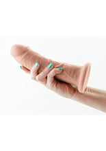 Load image into Gallery viewer, Colours Dual Density Girth Silicone Dildo 7in (availabe in 2 colours)
