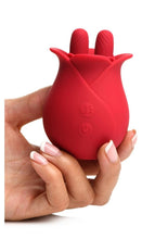Load image into Gallery viewer, Bloomgasm : The Rose Fondle - 10x Silicone Rechargeable Massaging Rose Clit Stimulator
