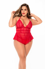 Load image into Gallery viewer, MAPALE: [7445] Romper/Babydoll - Red (QS)

