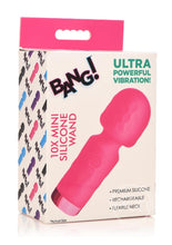 Load image into Gallery viewer, Bang! 10X Mini Silicone Rechargeable Wand [2 colours]
