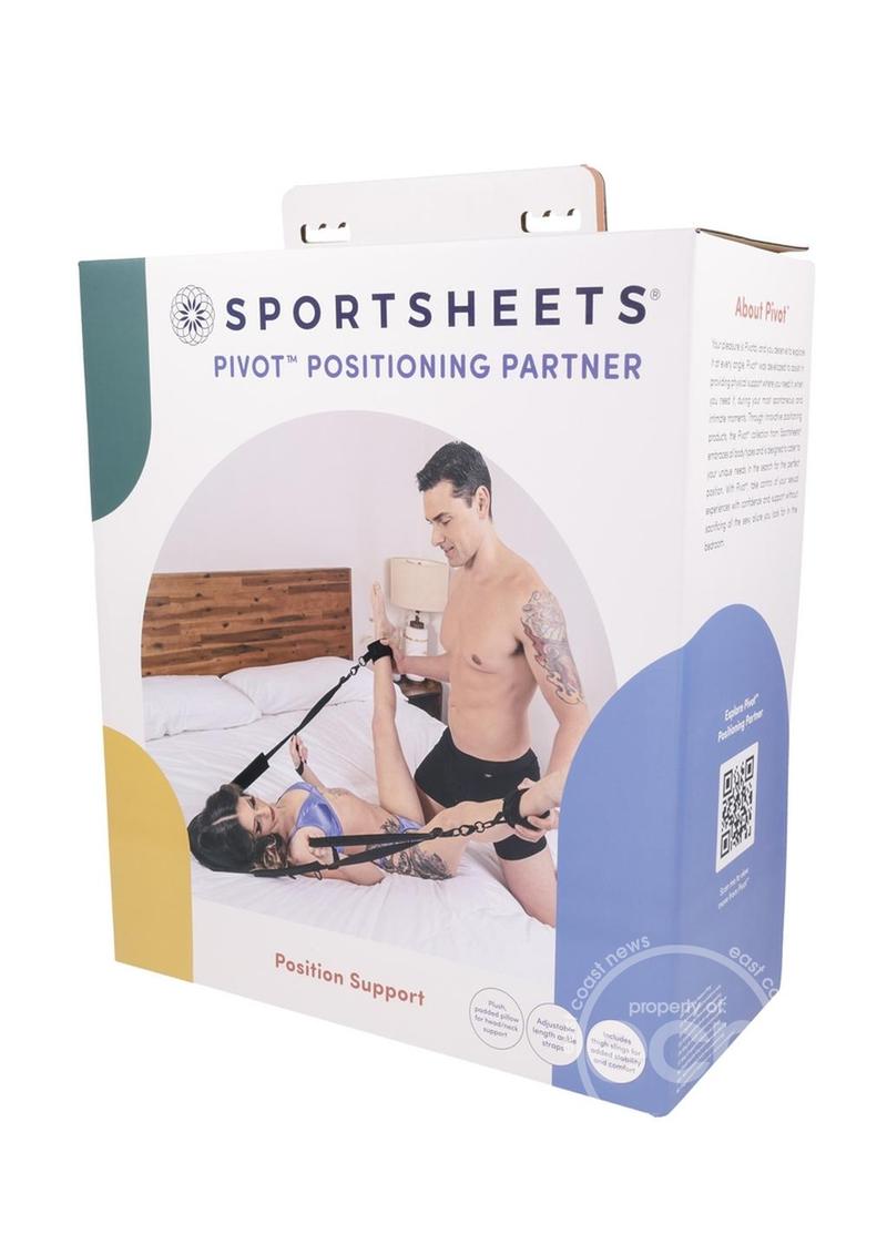 Sportsheets: Pivot Positioning Partner Pillow - Black