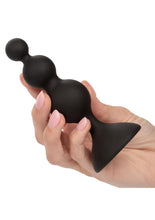 Load image into Gallery viewer, Anal Toys Silicone Beaded Anal Kit - Black
