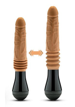 Load image into Gallery viewer, Dr. Skin : Dr. Arthur - Rechargeable Thrusting Gyrating Vibrating Dildo 10.5in - Caramel
