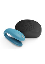 Load image into Gallery viewer, We-Vibe Sync Go App Control Rechargeable Silicone Couples Vibrator - Turquoise
