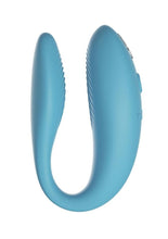 Load image into Gallery viewer, We-Vibe Sync Go App Control Rechargeable Silicone Couples Vibrator - Turquoise
