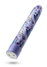Load image into Gallery viewer, Limited Addiction Floradelic Rechargeable Slimline Vibrator - Purple
