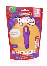 Load image into Gallery viewer, 4T Demon Silicone Mini Clitoral Stimulating Vibrator - Battery Opperated

