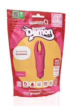 Load image into Gallery viewer, 4T Demon Silicone Mini Clitoral Stimulating Vibrator - Battery Opperated
