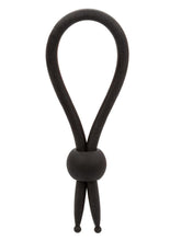 Load image into Gallery viewer, Alpha Liquid Silicone Lasso Cock Tie - Black
