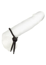 Load image into Gallery viewer, Alpha Liquid Silicone Lasso Cock Tie - Black
