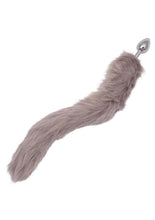 Load image into Gallery viewer, Running Wild Faux Fur Tail and Metallic Anal Plug [Available in 3 Different Colours]
