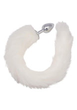 Load image into Gallery viewer, Running Wild Faux Fur Tail and Metallic Anal Plug [Available in 3 Different Colours]
