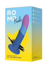 Load image into Gallery viewer, Romp Piccolo Silicone Dildo - Blue/Purple
