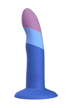 Load image into Gallery viewer, Romp Piccolo Silicone Dildo - Blue/Purple
