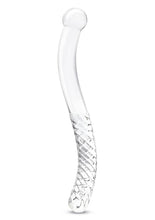 Load image into Gallery viewer, Glas 11”  Pelvic Glass Wand Double Ended - Clear
