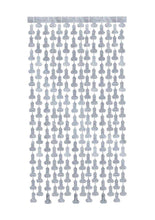 Load image into Gallery viewer, Glitterati Disco Penis Curtains (2 Each 6ft. Panels) - Silver/Black
