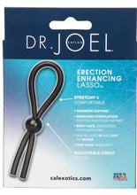 Load image into Gallery viewer, Dr. Joel Kaplan Erection Enhancing Lasso Adjustable Cock Tie - Black
