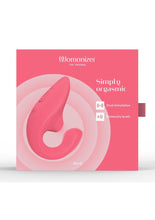 Load image into Gallery viewer, Womanizer Blend Rechargeable Silicone Vibrator with Clitoral Stimulator - Vibrant Rose
