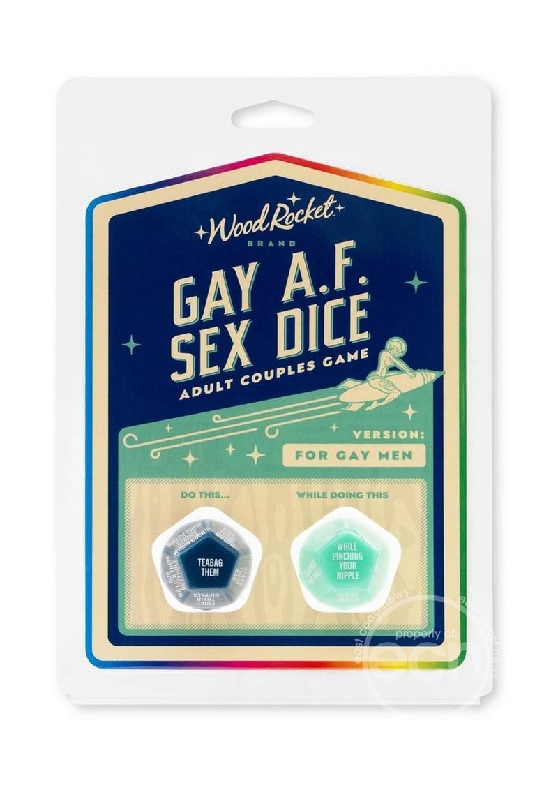 Gay AF Sex Dice: Gay Men