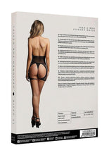 Load image into Gallery viewer, Le Desir Peek-A-Boo Fishnet Dress - O/S - Black
