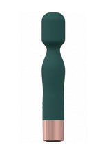 Load image into Gallery viewer, LoveLine Glamour Silicone Rechargeable 10 Speed Mini Wand - Blue
