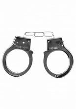 Load image into Gallery viewer, Ouch! Beginners Handcuffs Metal - Silver
