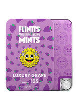 Load image into Gallery viewer, Flintts Mints Mouth Watering Oral Delights - Luxury Grape (F Strength 125) - 28-30 per tin
