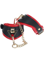 Load image into Gallery viewer, Ouch! Milan Collection Handcuffs - Black/Red

