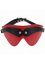 Load image into Gallery viewer, Ouch! Milan Collection Blindfold - Black/Red
