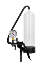 Load image into Gallery viewer, Pumped Elite Beginners Pump with PSI Gage - Clear
