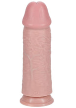 Load image into Gallery viewer, RealRock Ultra Realistic Skin Extra Thick Dildo 10in - Vanilla
