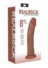 Load image into Gallery viewer, RealRock Vibrating Cock Regular Curved 8in - Various Colours
