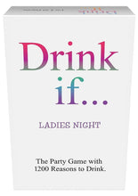 Load image into Gallery viewer, Drink If.... Ladies Night Game
