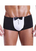 Load image into Gallery viewer, Fundies Black Tie Tuxedo With Bow Tie - OS
