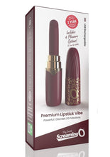 Load image into Gallery viewer, My Secret Premium Rechargeable Lipstick Vibrator - Merlot
