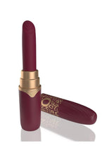 Load image into Gallery viewer, My Secret Premium Rechargeable Lipstick Vibrator - Merlot
